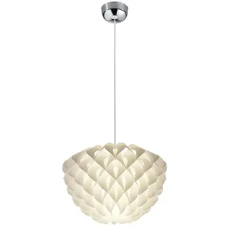 Trio Tilia 1-flg. 30 cm rund weiß
