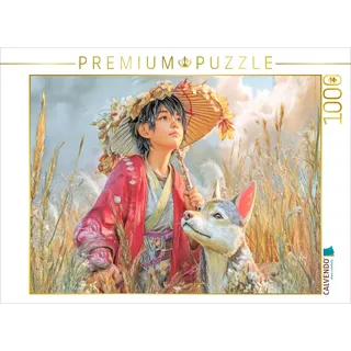 CALVENDO Puzzle Japanische Anime | 1000 Teile Lege-Größe 64x48cm Foto-Puzzle für glückliche Stunden