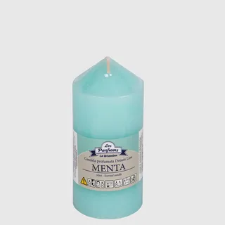 La Briantina Dekorative Duftkerze Dream Line, 11 x 5 cm, Wassergrün, Minzduft