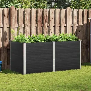 vidaXL Garten-Hochbeet 200 x 100 x 91 cm Grau