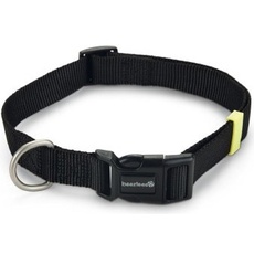 Beeztees BZ NY HALSBD UNI SCHWARZ 48-70 (Hund, Hundesport), Halsband + Leine