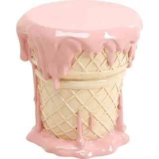 Kare Sitzhocker Ice Cream Ø37 cm Rosa