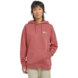Jack Wolfskin Essential Hoodie Rot S