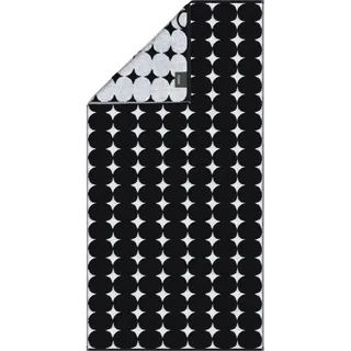 Cawö Handtücher Black&White Bubbles 6279 schwarz/weiß - 96