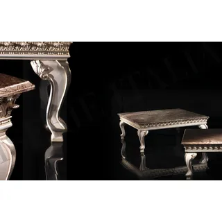 Couchtisch Tisch Beistelltisch Wohnzimmertisch Holz Royal Beistell Barock Tische - Braun