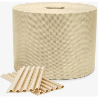 COVER IT Garten Sichtschutzstreifen Zaun 19 cm x 98 m Beige | Sichtschutz für Doppelstabmattenzaun 150 g/m2 – Sichtschutzstreifen für Stabmattenzaun
