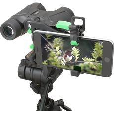 Carson HookUpz 2.0 Smartphone-Adapter für Ferngläser, Teleskope, Mikroskope, Monokulare, Spektive und viele andere Optiken (IS-200)