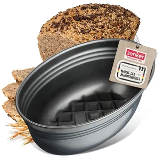 Zenker Brotform oval Black Metallic 26,5 x 16,5 x 9,5 cm