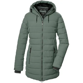 KILLTEC Damen Mantel KOW 55 WMN QLTD PRK, gruengrau, 44