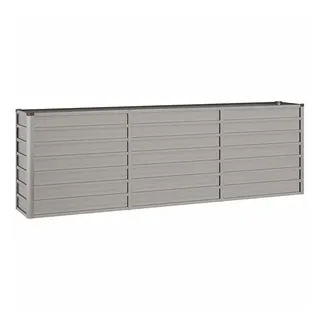 vidaXL Hochbeet Rostig 240 x 40 x 77 cm Braun