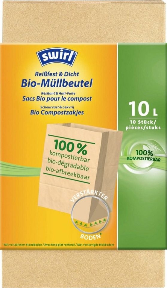 Bild von Bio-Müll-Papierbeutel, 10l