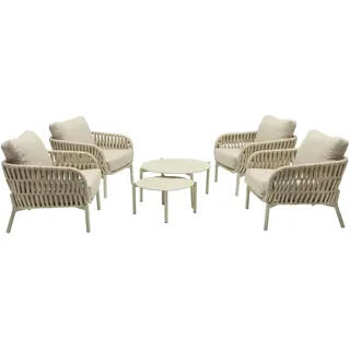 LC Garden Terrano Gartenmöbel-Set Natur 6tlg.
