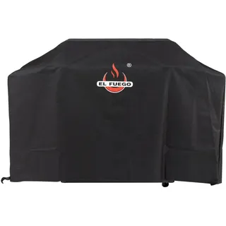 El Fuego Grillabdeckung 161,5 cm Polyester schwarz