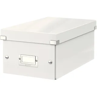 Leitz Click & Store WOW DVD Aufbewahrungsbox, weiß (60420001)