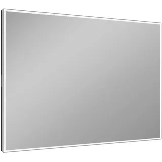 Schneider GLOW HCL Lichtspiegel, rundum LED-Beleuchtung, 1300x760mm, 166.330.01.41, Farbe: Schwarz Matt