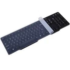 Goliton Universal Silicone Keyboard Protector Skin für PC Desktop Tastatur in Standardgröße (44,3 cm x 14 cm) (17,6 Zoll x 5,5 Zoll)
