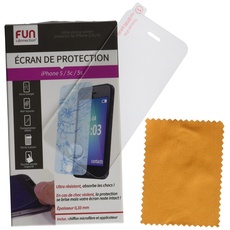 CMP Paris Fun Connection – Protector de Pantalla de Cristal Templado para iPhone 5/5 C/5S/Se