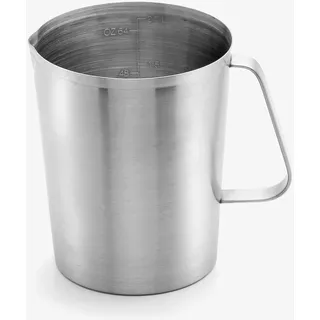 Weis Messbecher, Edelstahl, Silber, 15 x 15 x 17 cm