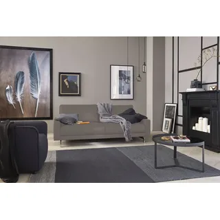 creation by rolf benz Creation BY ROLF BENZ, 3-Sitzer "CR.450, Designsofa, Loungesofa", Armlehne niedrig, Fuß chromfarben glänzend, Breite 204 cm, beigegrau 534, 26),
