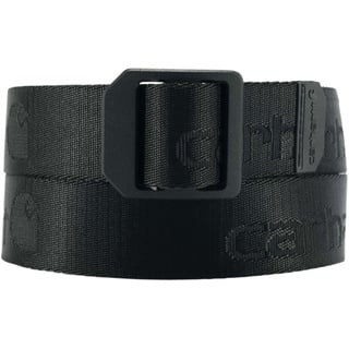 CARHARTT Nylon Webbing Ladder Lock Gürtel - Schwarz, L