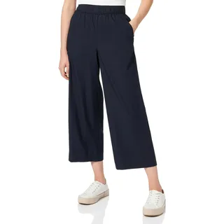 s.Oliver Damen Hose Culotte Hose Culotte, 5959 blau, 32