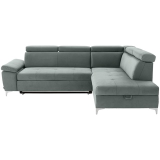 CARRYHOME Ecksofa Mintgrün, - 271x206 cm,