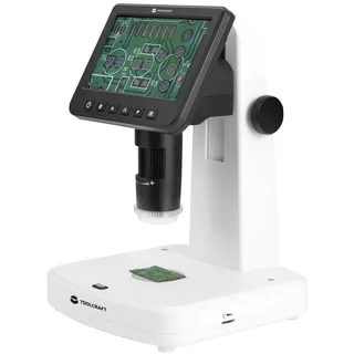TOOLCRAFT TO-9076404 12.7 cm (5-Zoll) LCD-Digitalmikroskop mit Polaris