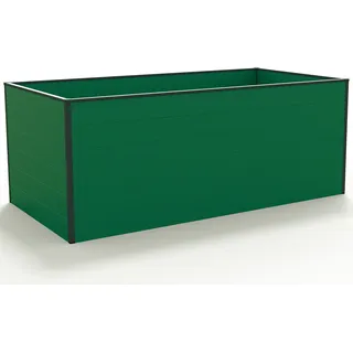GFP Hochbeet Kräuter-Gemüse-Beet Aluminium CHRISTINA - 195x99x77cm - grün - Grün
