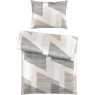 Esposa Bettwäsche , Grau , Textil , Abstraktes , 140x200 cm , pflegeleicht, atmungsaktiv, hautfreundlich, schadstoffgeprüft , Heimtextilien, Bettwäsche & Leintücher, Bettwäsche, Satin-Bettwäsche
