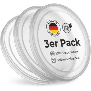 Hund IST König® Dosendeckel, Deckel für Dosen halten Tierfutter frisch, schließen Gerüche ein 3 St
