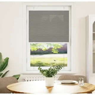 Best Möbel Plissee Anthrazit 70x100 cm Stoffbreite 69,4 cm Polyester - Rollos CL1910372 1parcel - Grau