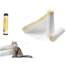 Manfâ Automatisch den Mund halten Katzentoilette Katzentoilettenbeutel Katzenklo-Beutel Beutel Tüten Einlagen 2 Packungen (14 Taschen) 940 * 457mm