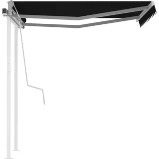 vidaXL Gelenkarmmarkise 3 x 2,5 m grau