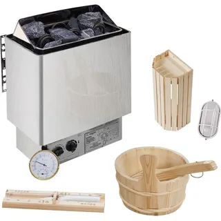 Artsauna Fasssauna Spitzbergen inkl. 8 kW Saunaofen + int. Steuerung