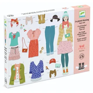 DJECO One big dressing room - 31,5 x 24 x 3 cm 3070900098251 - Rosa