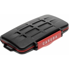 Caruba Multi Card Case MCC 3 (6xCF) (Speicherkartenhülle), Digitalkamera Zubehör, Rot, Schwarz