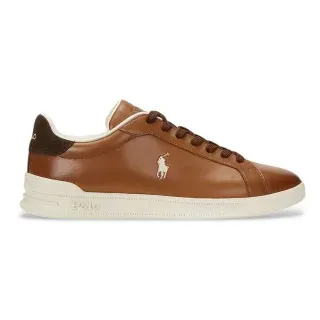 Polo Ralph Lauren für Herren. 809965073001 CRT II braune Lederschuhe (44), Wohnung, Schnürsenkel, Lässig