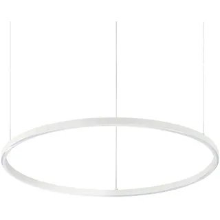 Ideal Lux Led-Hängeleuchte , Weiß , Metall, Kunststoff , rund , 27.5 cm , Nur In Filialen Erhältlich
