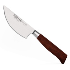 Burgvogel Solingen Natura Line, Kräutermesser Holzgriff, rot satiniert, geschmiedet, 13 cm, rostfrei, Made in Germany, braun, 6310.906.13.0