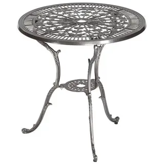 Merxx Gartentisch Ø 70 x 70 cm Graphitfarben
