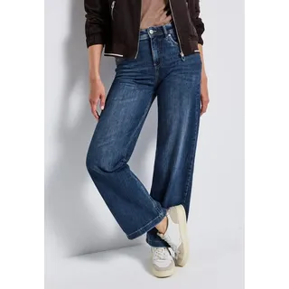 STREET ONE Wide Leg« mit Stretch, blau