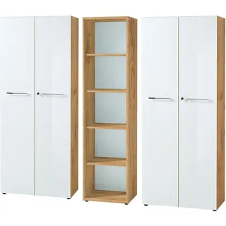 Germania Büromöbel-Set »GW-Monteria« Set, 3 tlg., weiß