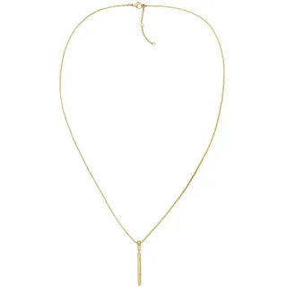 Tommy Hilfiger Kette mit Anhänger Damen Gold Edelstahl
