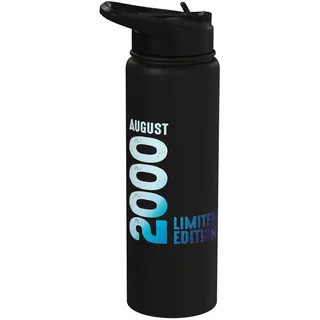 August 2000 Jahr 2000 Retro 2000 Vintage Limited Edition Stainless Steel Insulated Water Bottle