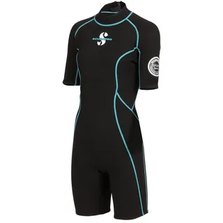 Scubapro Neoprenanzug Shorty Schwarz/Türkis XXL