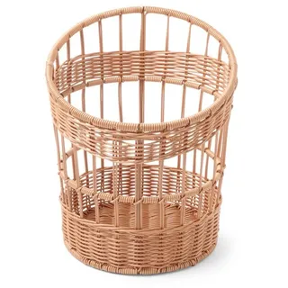 HENDI Brotkorb, für Baguettes, verstärkt durch einen Edelstahlrahmen, Brotmulde, Brotkörbchen, Brötchenkorb, Baguette-Korb, 305x320x(H)350mm, Polypropylen, Edelstahl