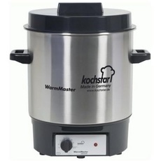 kochstar 99035035 WarmMaster E multifunktional elektrisch Topf, 18/10 Steel, 27 liters