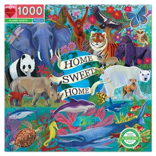 eeBoo Puzzle Planet Erde 1000 Teile