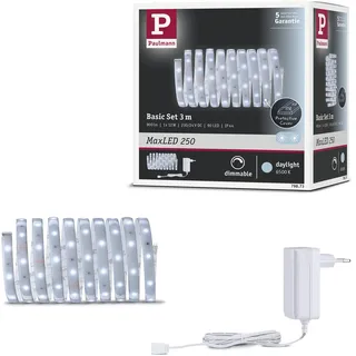 Paulmann MaxLED 250 Basisset beschichtet 3 m IP44 Tageslichtweiß Protect Cover