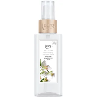 ipuro - erfrischendes ipuro white lily Raumspray - dezentes Duftspray mit blumig zarten Noten - stilvolles Room Fragrance für ein puristisches Dufterlebnis in jedem Raum 120 ml